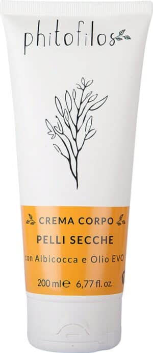 Phitofilos Aprikose & Olive Körpercreme - 200 ml