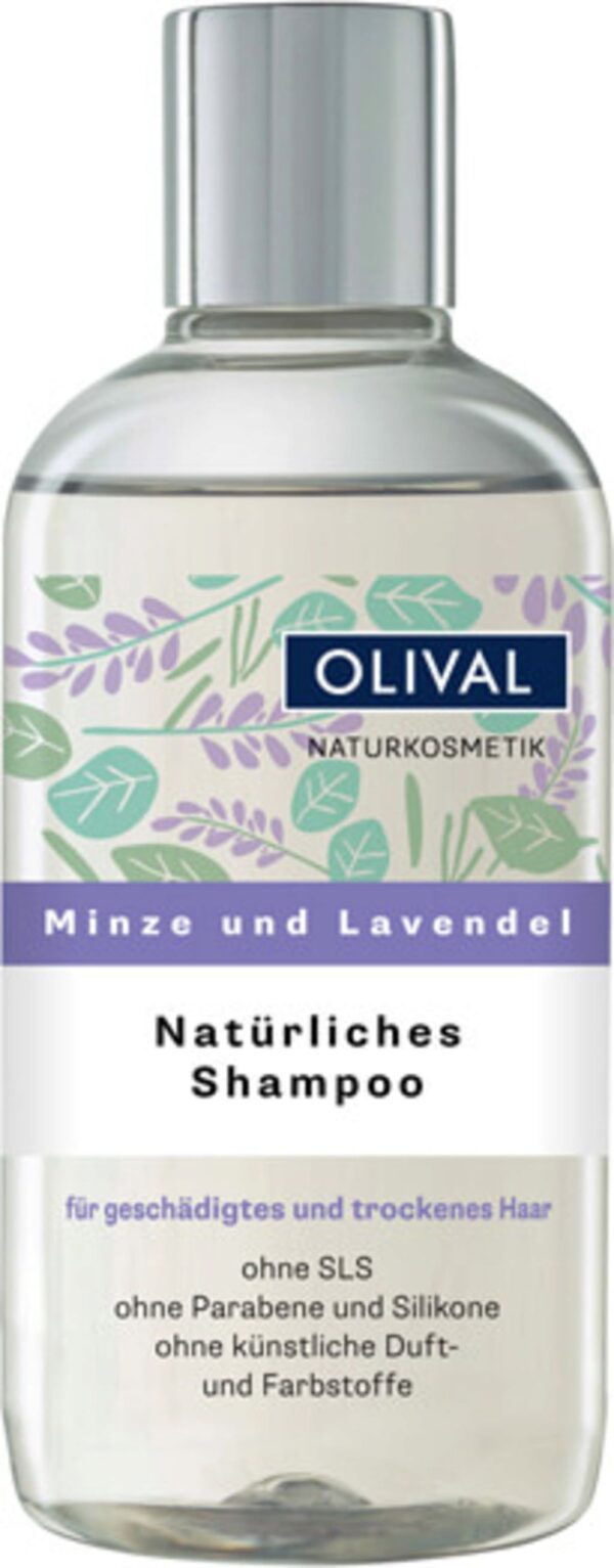 OLIVAL Natural Mint & Lavender Shampoo - 250 ml