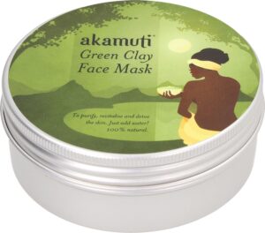 akamuti Green Clay Face Mask - 100 g