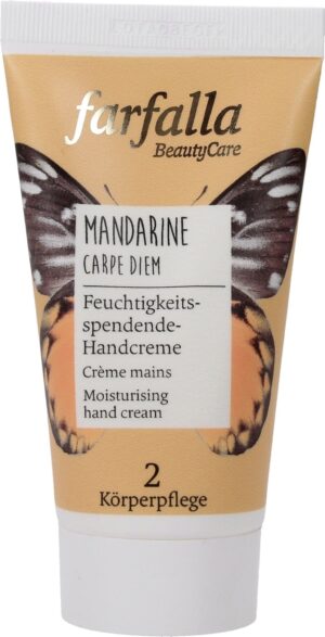 farfalla Feuchtigkeitsspendende Handcreme Carpe Diem - 50 ml