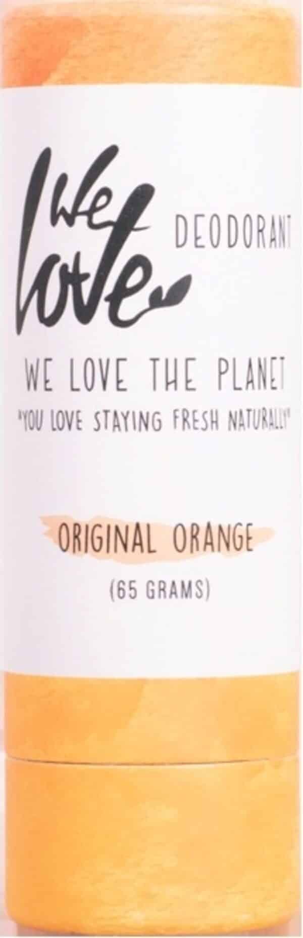 We Love The Planet Original Orange Deo - Deo-Stick 65 g