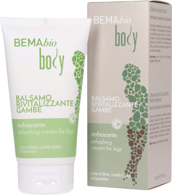 BEMA COSMETICI bioBody BALSAMO RIVITALIZZANTE Erfrischende Beincreme - 150 ml