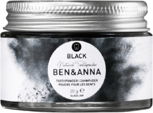 BEN & ANNA Zahnpuder Black - 15 g