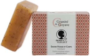 Noireônaturel Peeling-Seife "Granité de Goyave" - 100 g