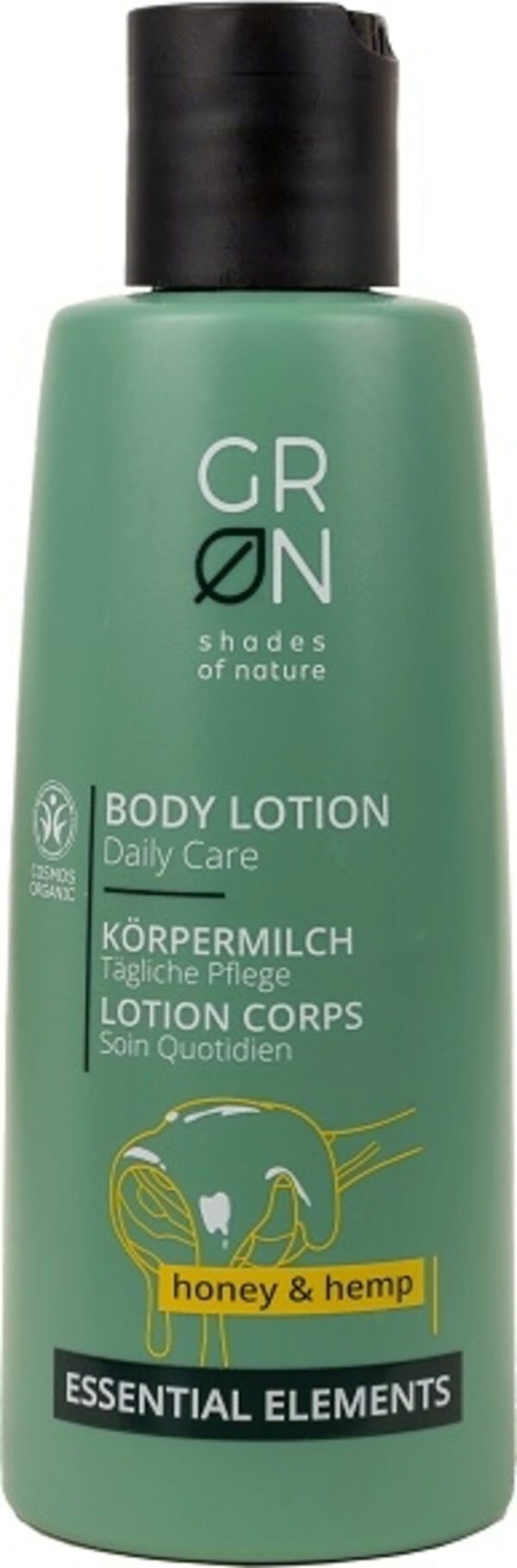 GRN [GRÜN] Bodylotion Honey & Hemp - 200 ml