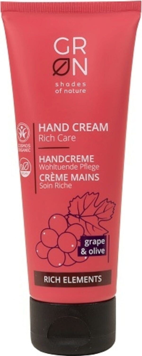 GRN [GRÜN] Hand Cream Grape & Olive - 75 ml