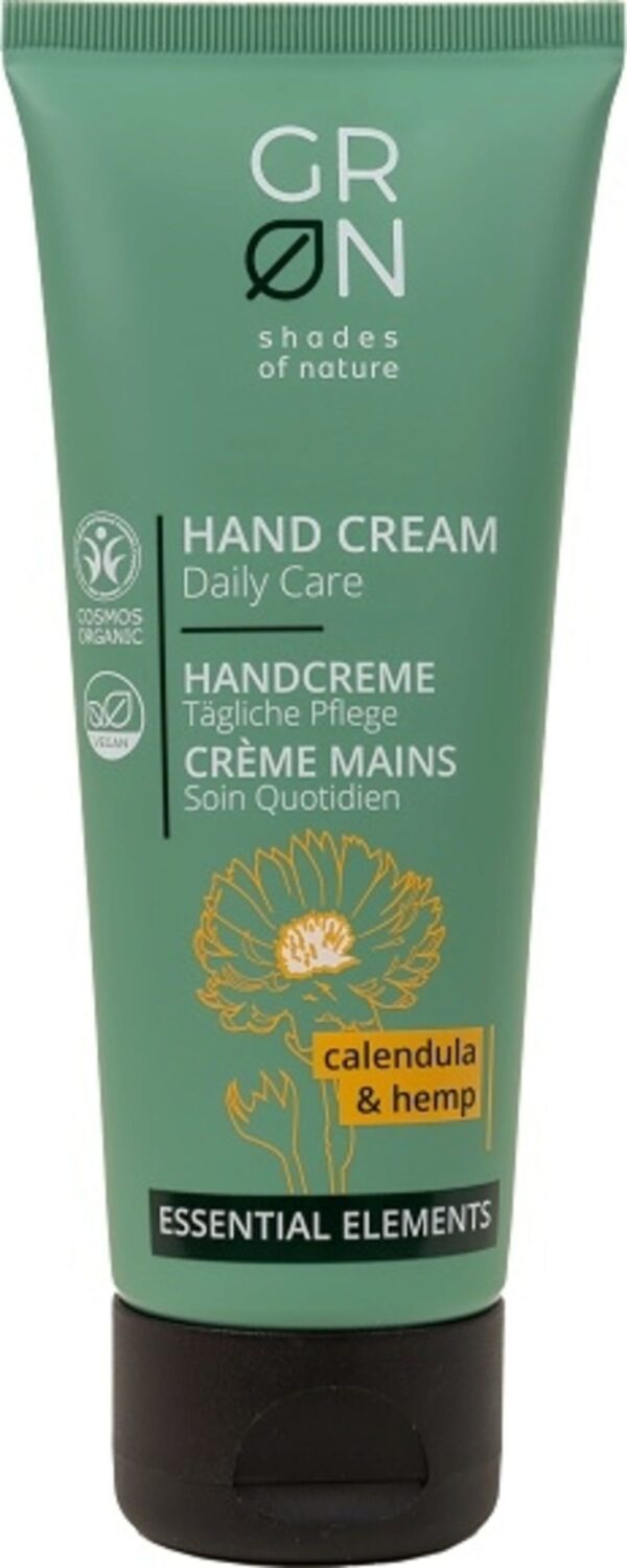 GRN [GRÜN] Hand Cream Calendula & Hemp - 75 ml