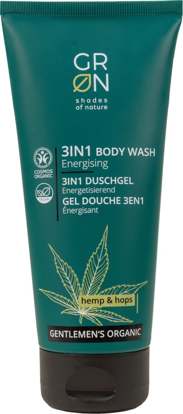 GRN [GRÜN] Body Wash 3in1 Hemp & Hops - 200 ml