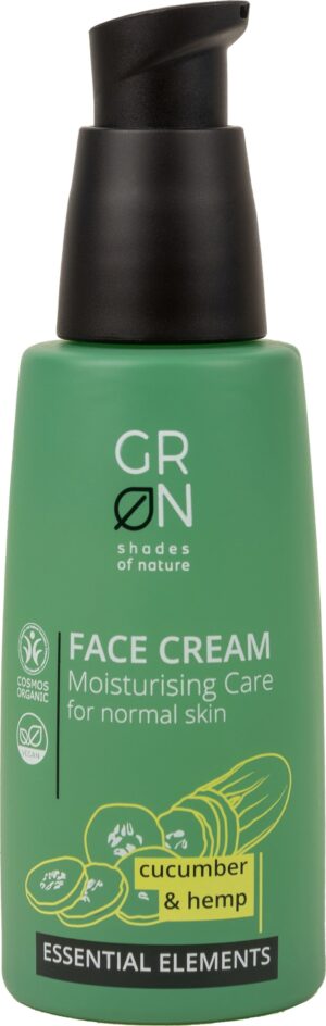 GRN [GRÜN] Face Cream Cucumber & Hemp - 50 ml