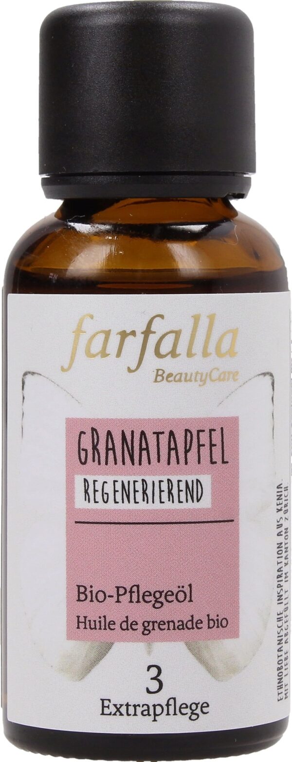 farfalla Bio-Pflegeöl Granatapfel - 30 ml