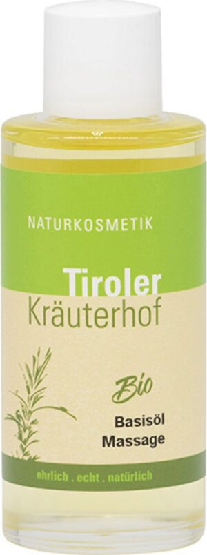 Tiroler Kräuterhof Basisöl Massage Neutral - 100 ml