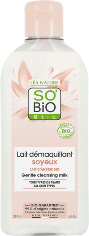 LÉA NATURE SO BiO étic Eselsmilch Reinigungsmilch - 200 ml