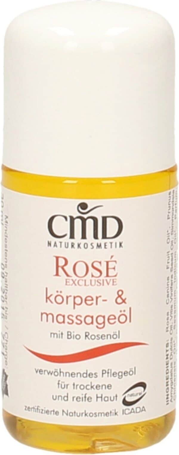 CMD Naturkosmetik Rosé Exclusive Körperöl (Massageöl) - 30 ml