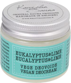 Kaurilan Sauna Vegan Deo Cream - Eucalyptus & Lime