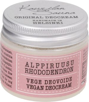 Kaurilan Sauna Vegan Deo Cream - Rhododendron