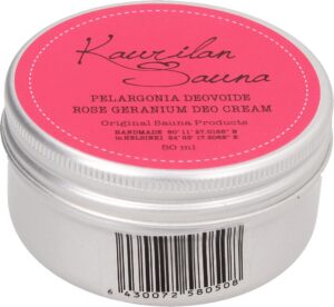 Kaurilan Sauna Deo Cream - Geranium Rose