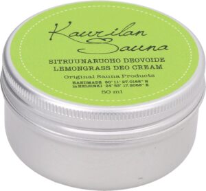 Kaurilan Sauna Deo Cream - Lemongrass