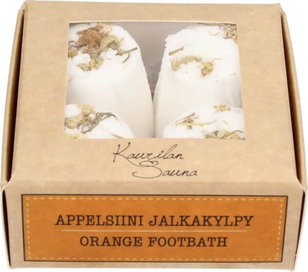 Kaurilan Sauna Foot Bath - Orange