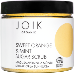 JOIK Organic Sweet Orange & Mint Sugar Scrub - 210 g