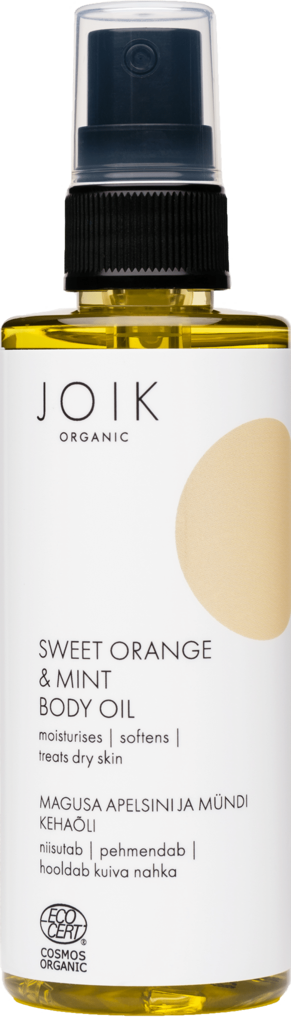 JOIK Organic Sweet Orange & Mint Body Oil - 100 ml