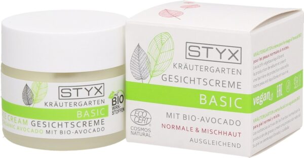 STYX Kräutergarten Gesichtscreme mit Bio-Avocado - 50 ml