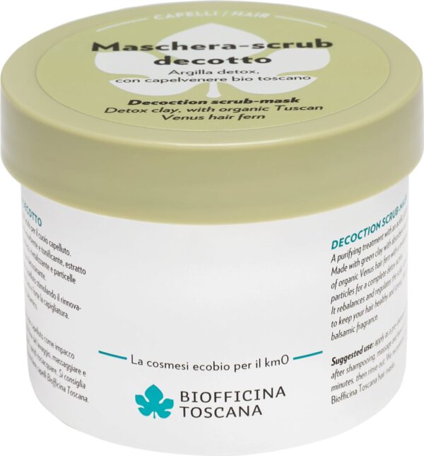 Biofficina Toscana Hair Food 2in1 Kopfhaut-Peeling & Maske - 200 ml