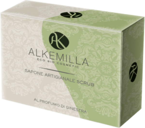 Alkemilla Eco Bio Cosmetic Ginster Peeling-Seife - 100 g