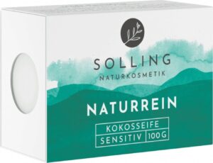 SOLLING Naturkosmetik Naturreine Kokosseife - 100 g