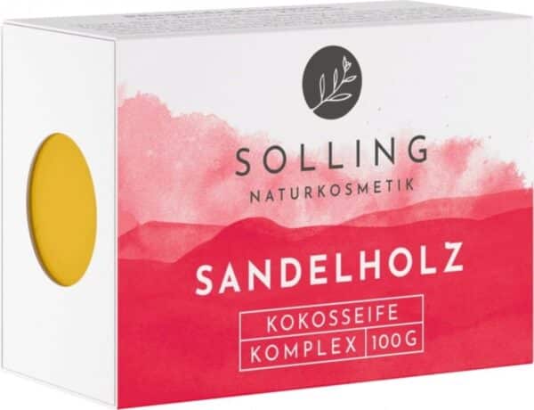 SOLLING Naturkosmetik Sandelholz Kokosseife - 100 g