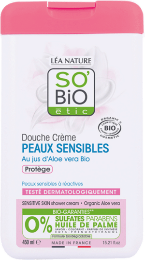 LÉA NATURE SO BiO étic Duschcreme Aloe Vera - 450 ml