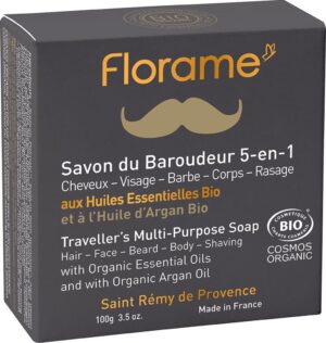 Florame HOMME 5in1 Seife - 100 g