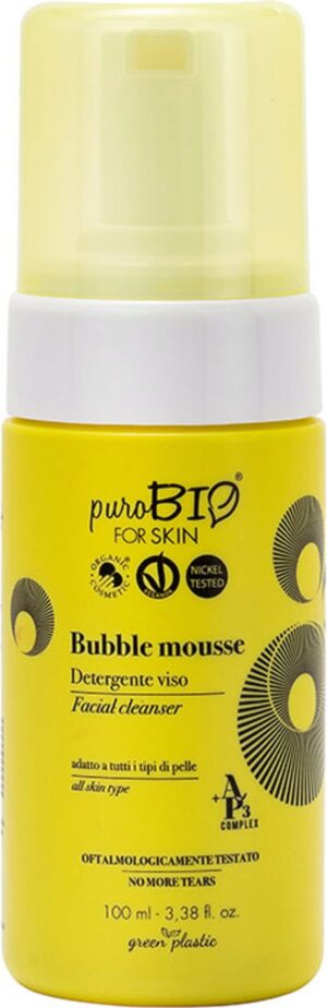 puroBIO cosmetics forSKIN AP3 Bubble Mousse Facial Cleanser - 100 ml