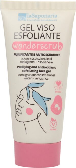 La Saponaria Wonderscrub Gesichtspeeling - 100 ml