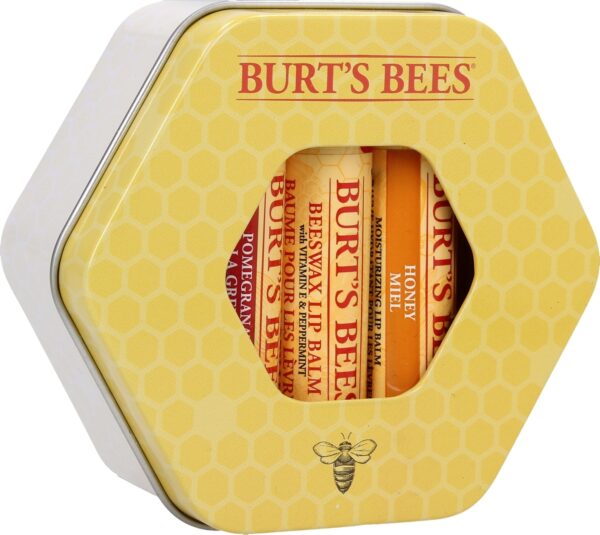 Burt's Bees Trio Tin Lip Balm - 1 Set