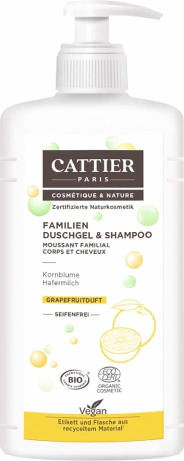 CATTIER Paris Familien Duschgel & Shampoo 2in1 - 500 ml