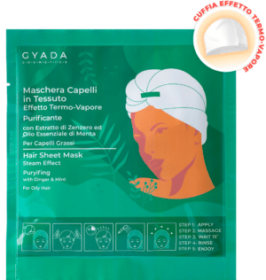 GYADA Cosmetics Klärende Tuchmaske für die Haare - 60 ml