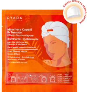 GYADA Cosmetics Revitalisierende Tuchmaske für die Haare - 60 ml