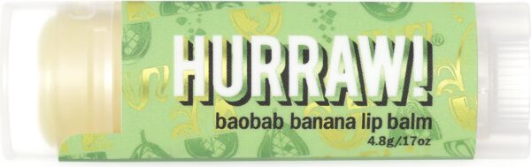 HURRAW! Lippenpflegestift Baobab-Banane - 4