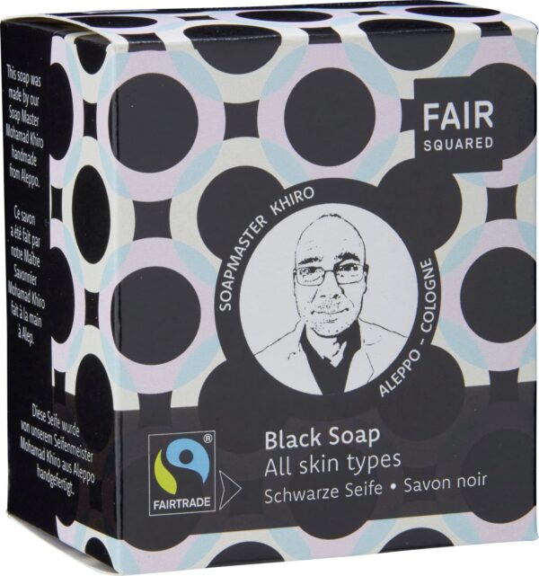 FAIR SQUARED Black Facial Soap - 160 g