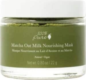 100% Pure Matcha Oat Milk Nourishing Mask - 22 g