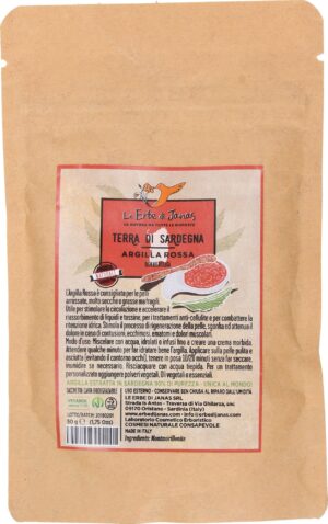 Le Erbe di Janas Rote Tonerde - 50 g