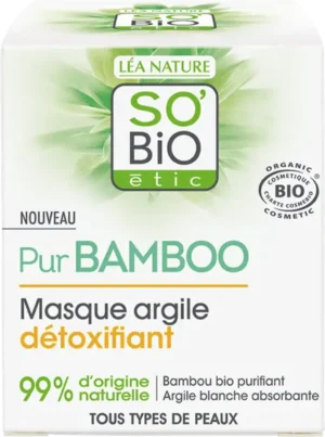 LÉA NATURE SO BiO étic PurBAMBOO Tonerde Maske - 50 ml