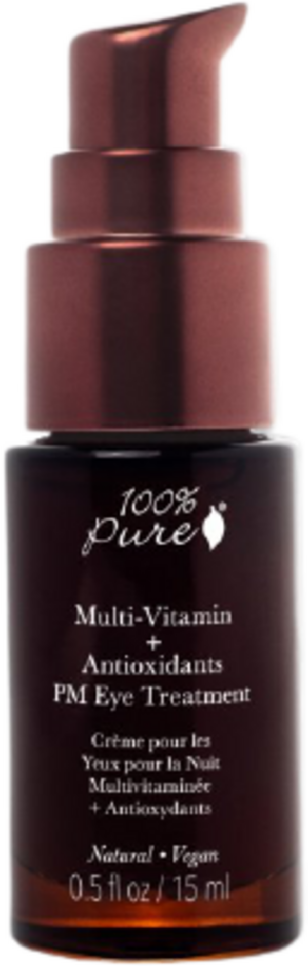 100% Pure Multi-Vitamin + Antioxidants PM Eye Treatment - 15 ml