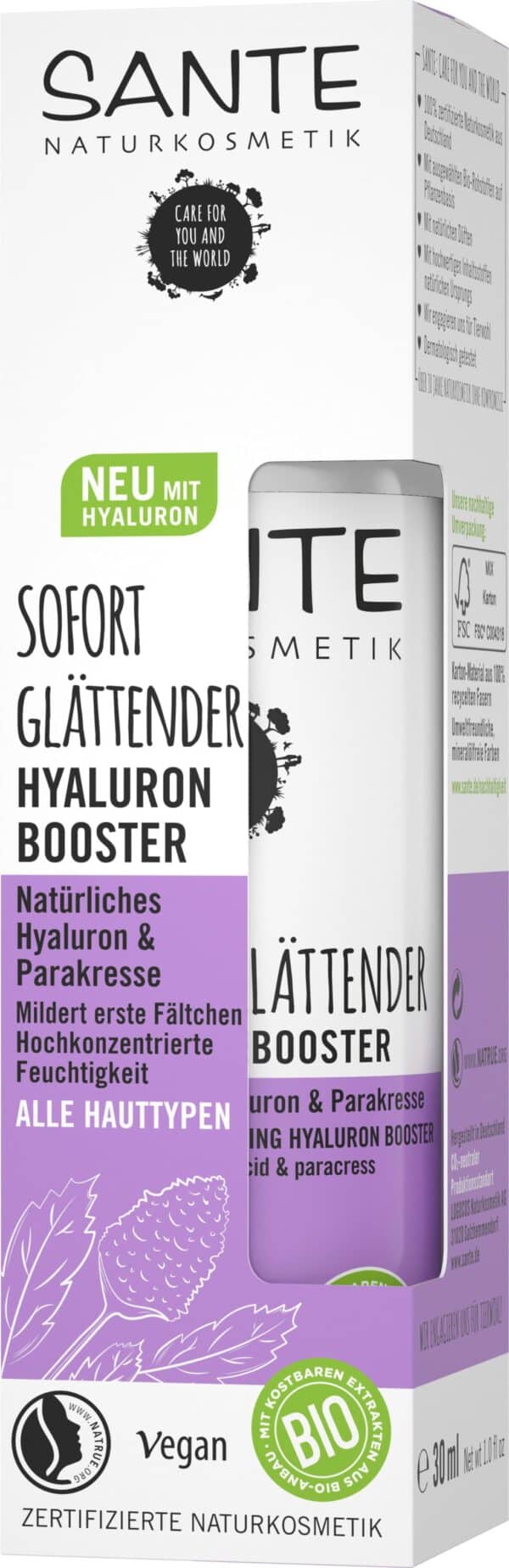 SANTE Sofort Glättender Hyaluron Booster - 30 ml