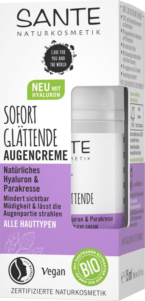 SANTE Sofort Glättende Augencreme - 15 ml