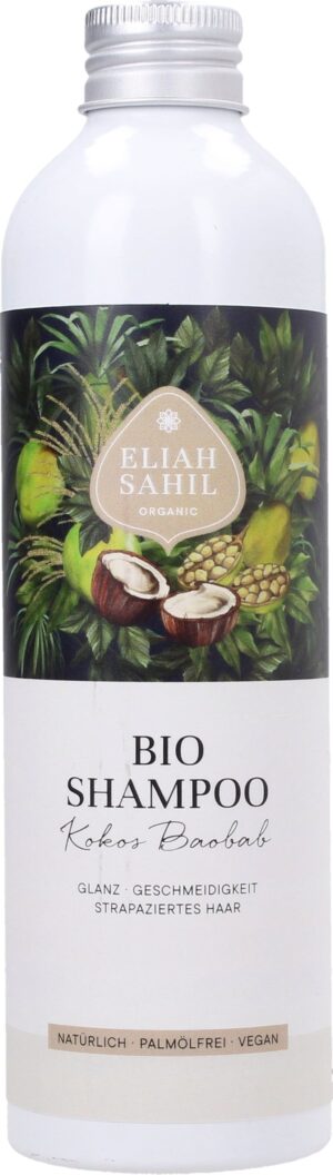 ELIAH SAHIL Bio Shampoo Kokos Baobab - 230 ml