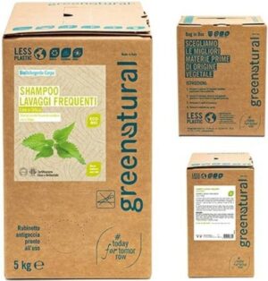 greenatural Shampoo Leinöl & Brennnessel - 5 kg