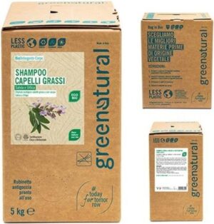 greenatural Anti-Schuppen-Shampoo Salbei & Nessel - 5 kg