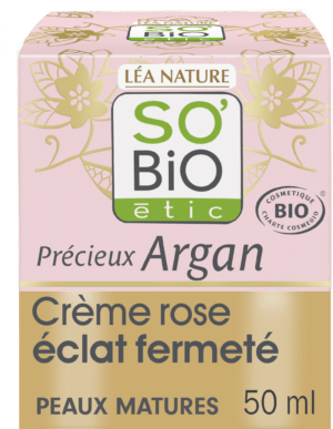 LÉA NATURE SO BiO étic Argan Rose Festigende Strahlkraft-Creme - 50 ml