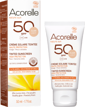 Acorelle Getönte Sonnencreme LSF 50 - 50 ml